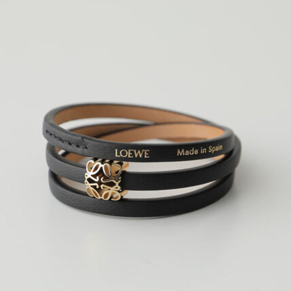 LOEWE ブレスレット J242TWLX03 レザー アナグラム