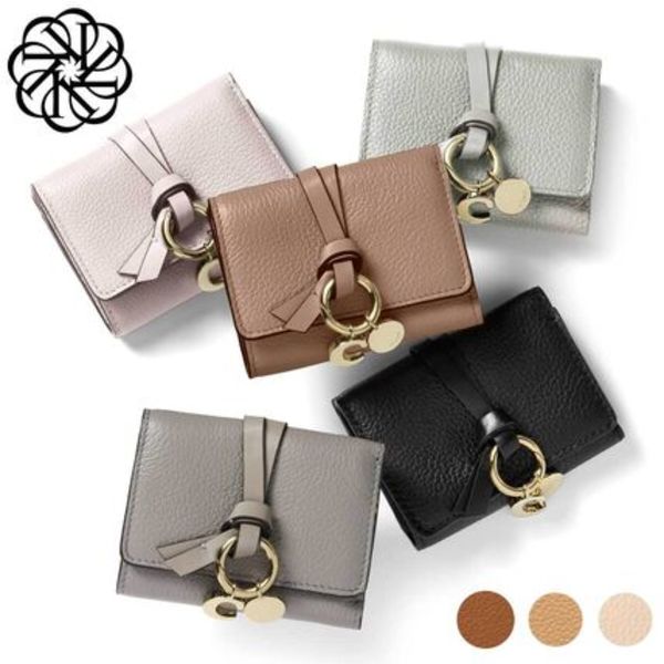 CHLOE 三つ折り財布 ミニ ALPHABET