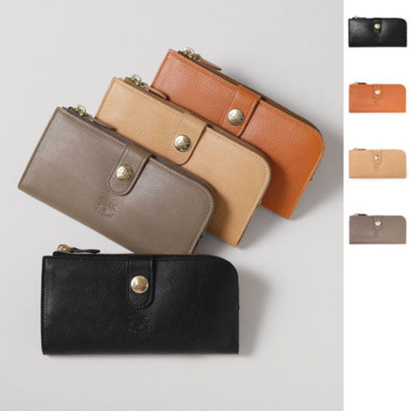 IL BISONTE 長財布 小銭入れ付き scw011-pv0005