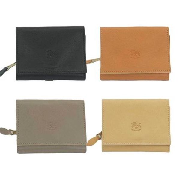 IL BISONTE イルビゾンテ 三つ折りファスナー SMW036 PV0005