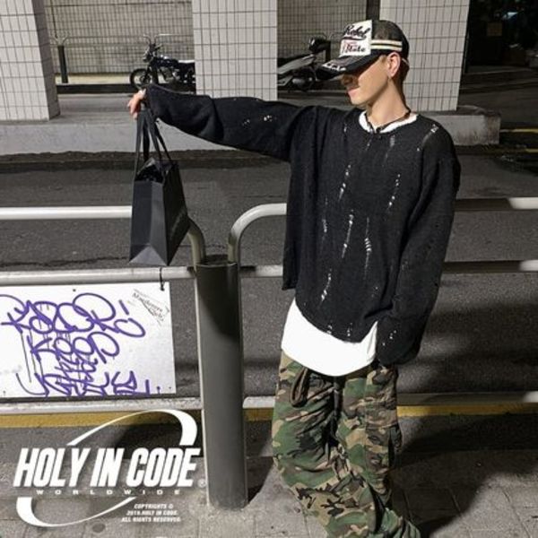 No.9642 mohair VTG KNIT (3color)