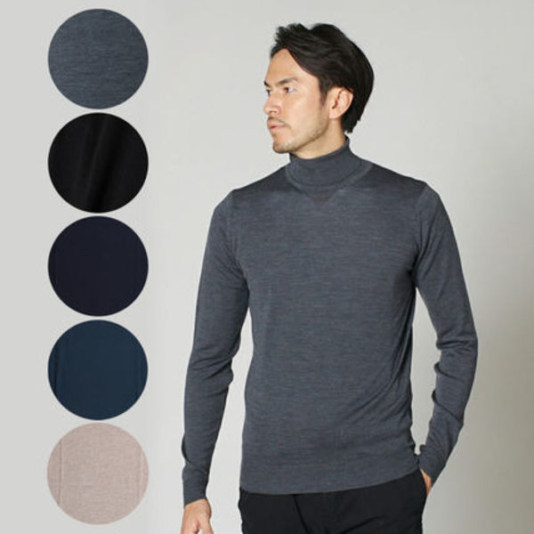 JOHN SMEDLEY タートルネックセーター 【CHERWELL】