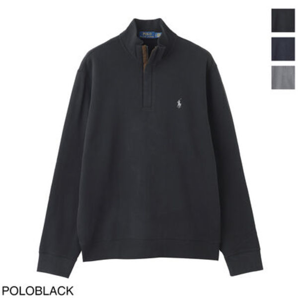 POLO RALPH LAUREN ハーフジップ スウェット mb-710890534