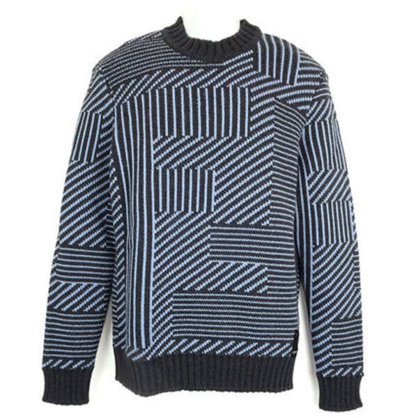 フェンディ セーター メンズ FAE549 APPD F1Z85 ブルー サイズL