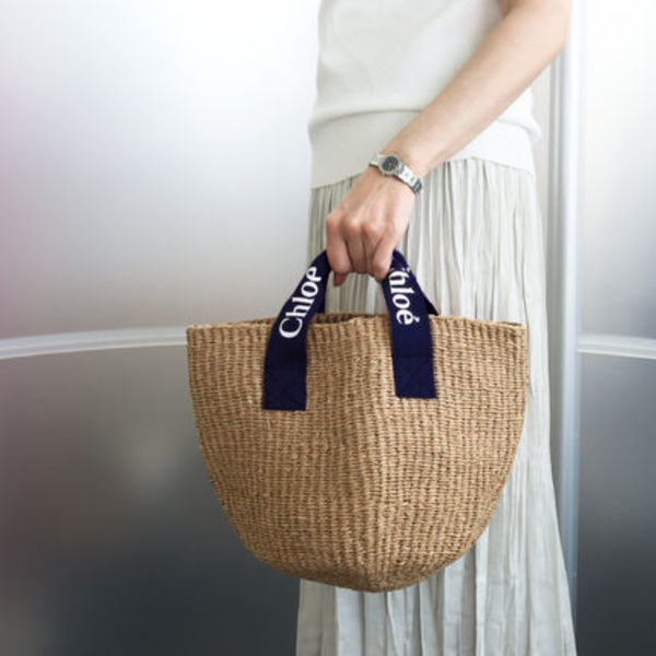 CHLOE クロエ Mifuko かごバッグ キッズ ロゴ バスケットバッグ