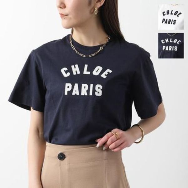 Chloe Kids 半袖 Tシャツ C20489 クルーネック