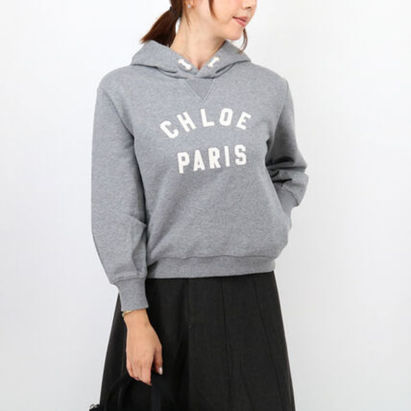 CHLOE KIDS  大人もOK! ロゴパーカー C20646