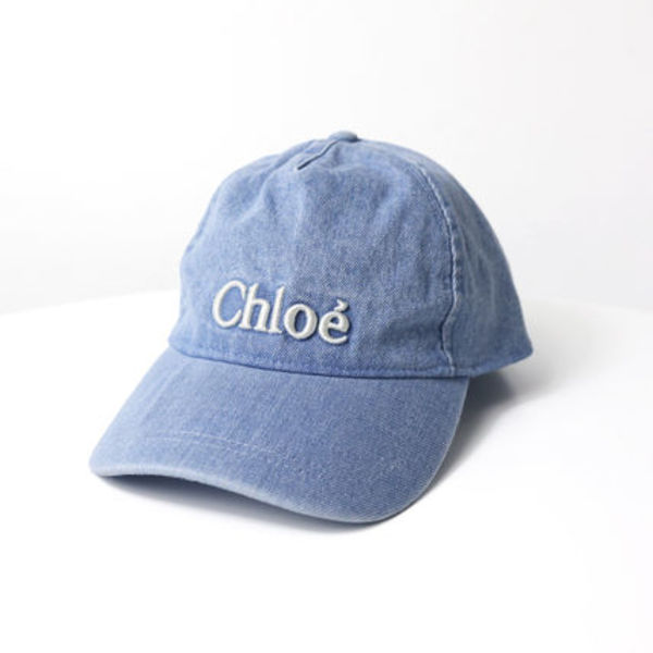 Chloe ベースボールキャップ キッズ レディース デニム C20430