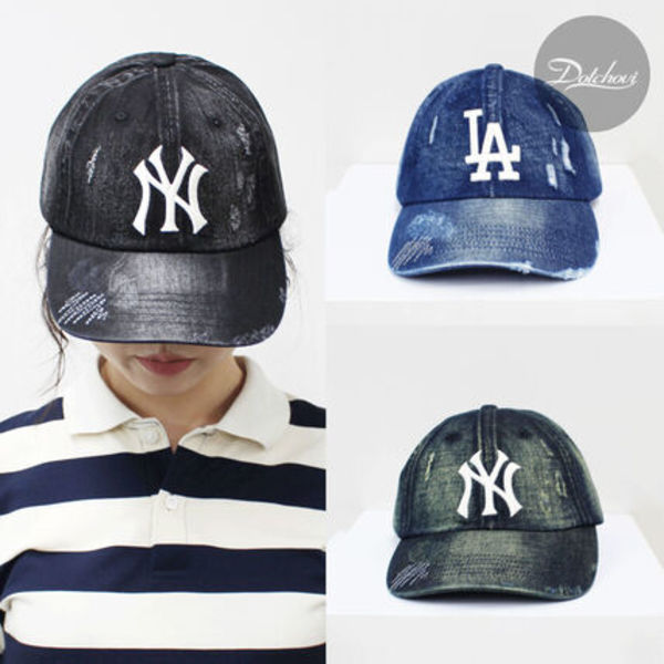 MLB Vintage Damage Denim Unstruck Ball Cap SA5D0123
