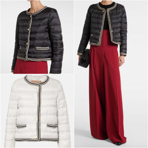 ★Max Mara★THE CUBE KATE キャンバスクルーネックジャケット