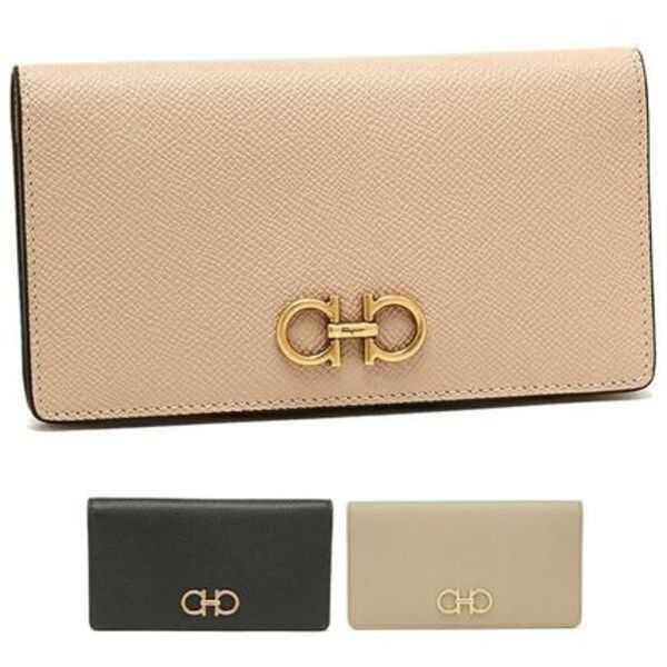 FERRAGAMO 長財布 ガンチーニ 22D779 THE GANCINI