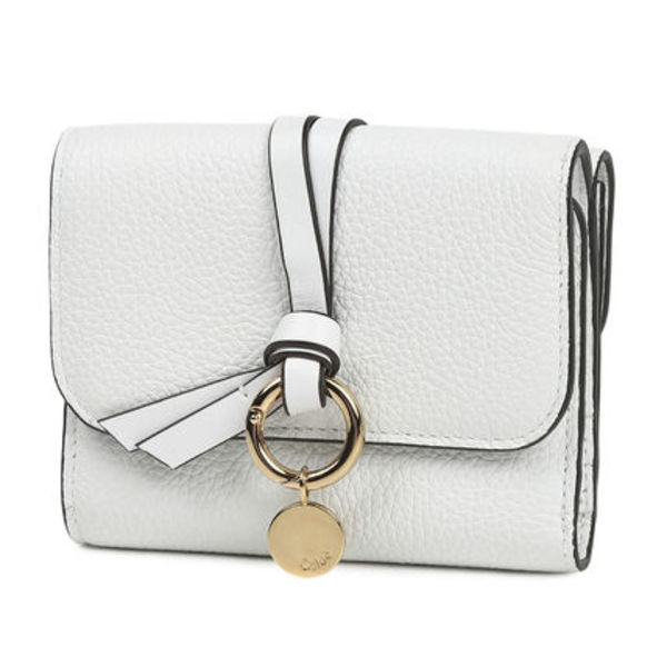 クロエ 三つ折り財布 CHC21WP718 F57 106 ホワイト