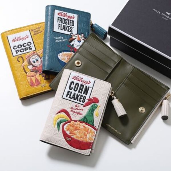 ANYA HINDMARCH 二つ折り財布 Anya Brands Folding Wallet