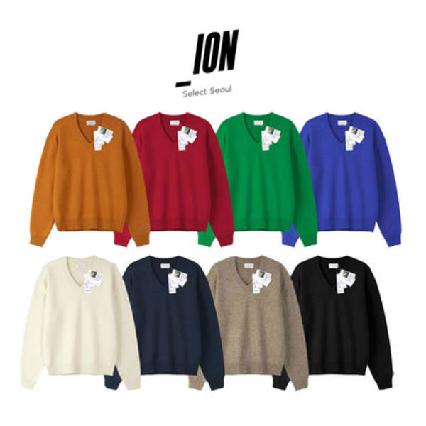 【IONSEOUL】Most Wish V-neck Knit 5FM0211