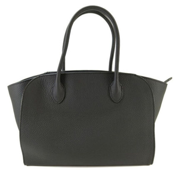 THE ROW マルロ12 トートバッグ グレインカーフ ブラック 10670