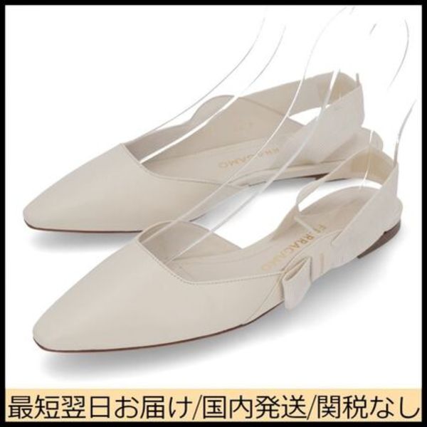 FERRAGAMO パンプス VANIA ホワイト 0763421