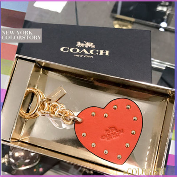 【COACHブティック】●レア!BOX付き!●スタッド ハート 59004