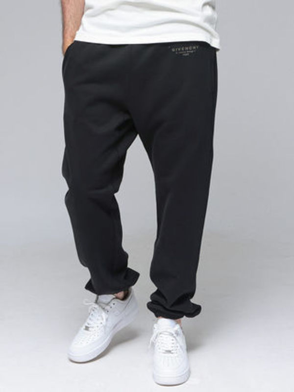 GIVENCHY スウェット ロングパンツ 裏毛 ロゴスタンプ