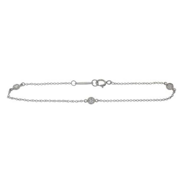 TIFFANY&Co. ダイヤモンド バイザヤード ブレスレット プラチナ