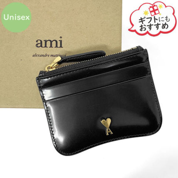 AMI PARIS カードホルダー USL707.AL0139 001 Paris Paris