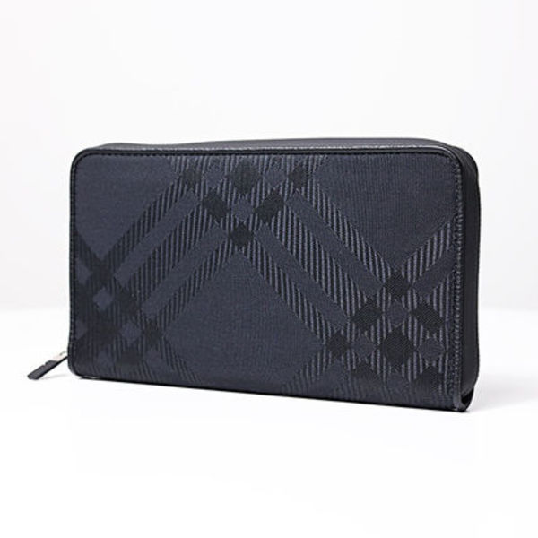 Burberry バーバリー 長財布 小銭入れあり ラウンドファスナー