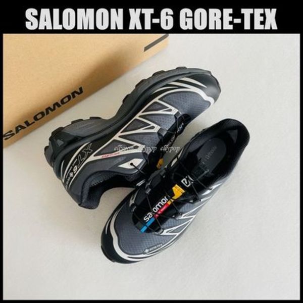 SALOMON XT-6 GORE-TEX BLACK サロモン スニーカー ブラック