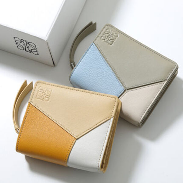 LOEWE 二つ折り財布 PUZZLE COMPACT C510Z41X01