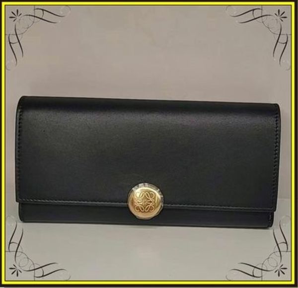 【LOEWE】ロエベ ぺブル コンティネンタルウォレット 長財布