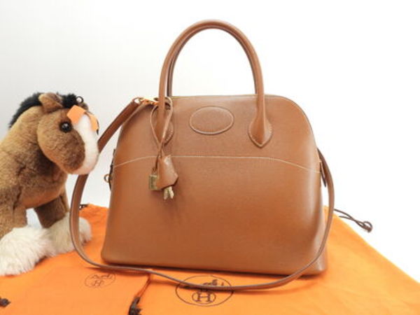 エルメス ボリード31 クシュベル/ゴールド ゴールド金具 s付