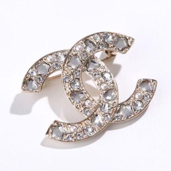 CHANEL ブローチ ABF232 B19947 ココマーク ピンバッチ