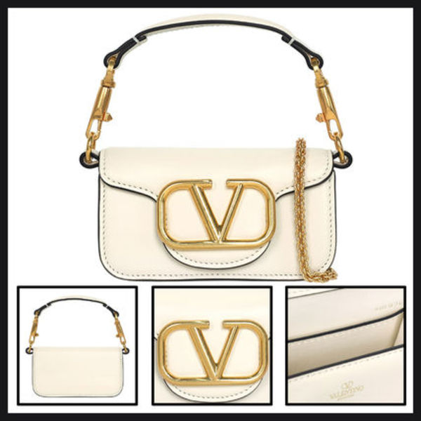 ★送料関税込★VALENTINO Vロゴ LOCO マイクロ チェーンバッグ