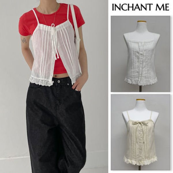 【INCHANT ME】Adam Lace Bustier Sleeveless
