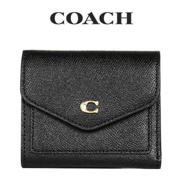 【国内発送・関税込】コーチCOACH 三つ折り財布 CC2328 LIBLK