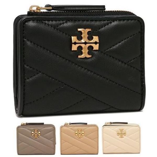 TORY BURCH 二つ折り財布 キラ 90344 KIRA CHEVRON BI-FOLD