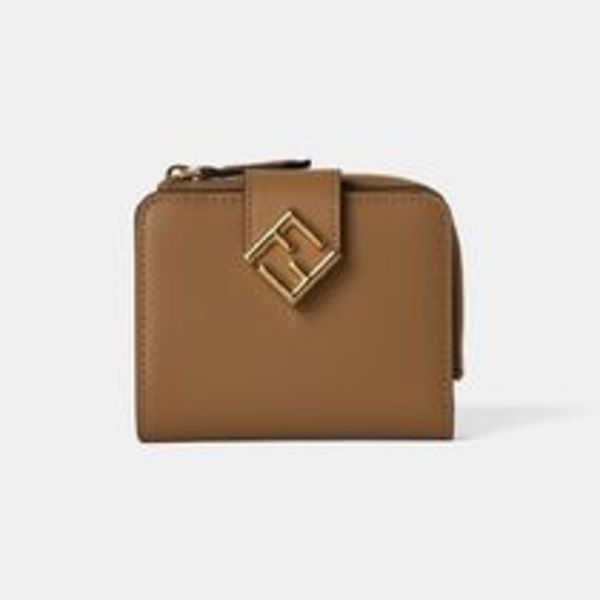 【お洒落なツートン♡】フェンディ 二つ折り ミニ財布 新作