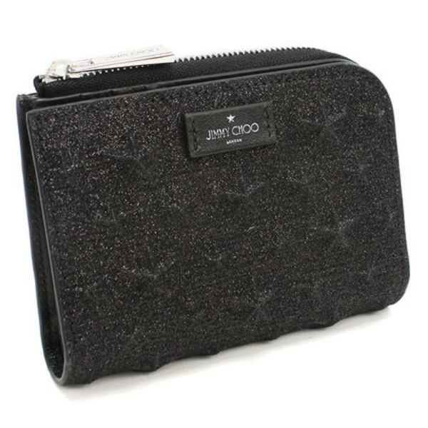 【国内即発】JIMMY CHOO 二折財布 COMPACT ZIP WALLET-M