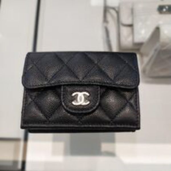 【お洒落☆】CHANEL 三つ折りウォレット 財布 ロゴ マトラッセ