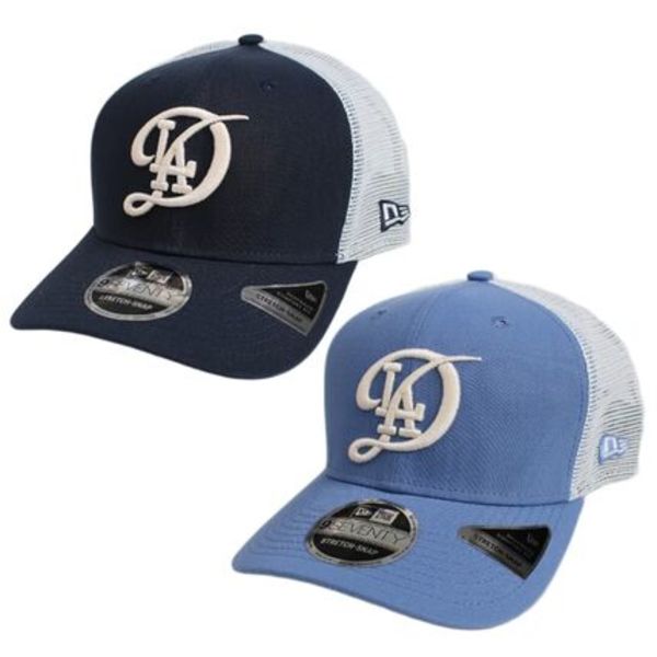 海外モデル New Era LA ドジャース メッシュキャップ 9SEVENTY