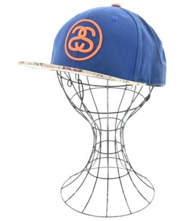 STUSSY ステューシー キャップ 青xベージュ等 - 3300125N0093