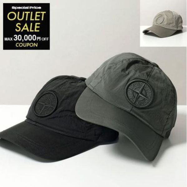 STONE ISLAND ベースボールキャップ K2S159100011 S0076