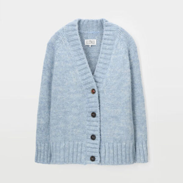★MAISON MARGIELA★Vネックカーディガン SI0GP0004 S17802 488M