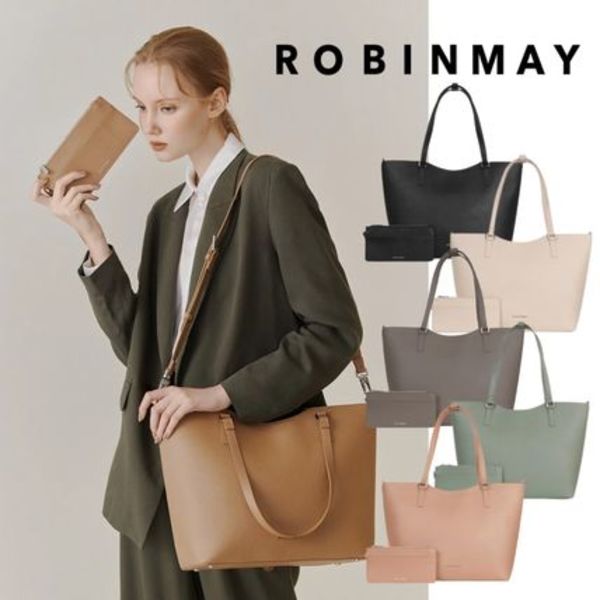 追跡有★ROBINMAY 大容量 2WAY トートバッグ ショルダーバッグ