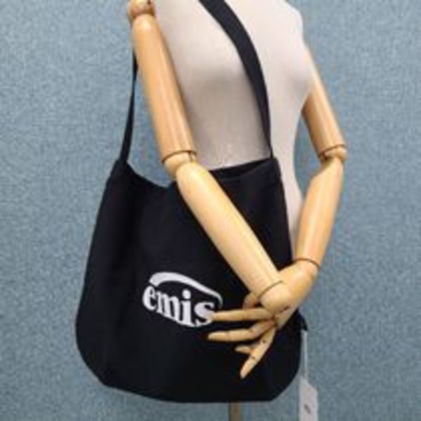 【EMIS】★男女兼用★ニューロゴ コットン エコバッグ