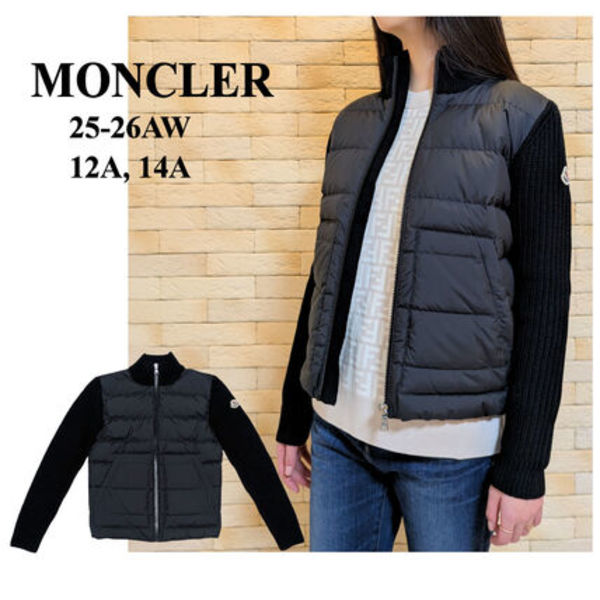 大人もOK!Moncler ダウン入りウールカーディガン☆ 国内発送