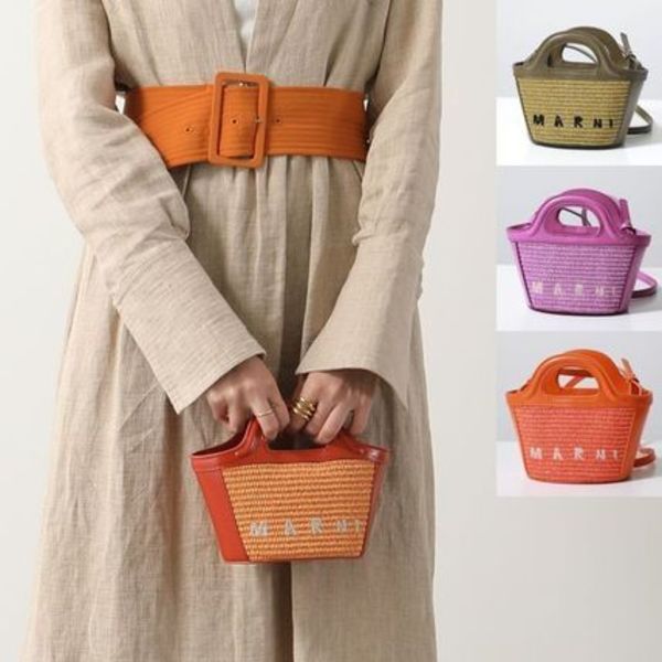 MARNI ショルダーバッグ BMMP0067Q0 P3860 TROPICALIA かご