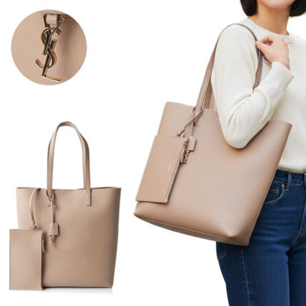 関税負担なしSaint Laurent ノース/サウス ショッピング トート