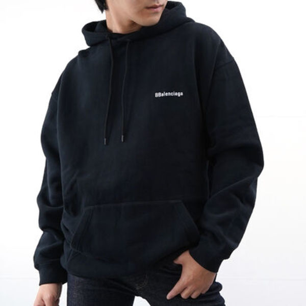 【ランク:A】BALENCIAGA パーカー フーディ ブラック 570811