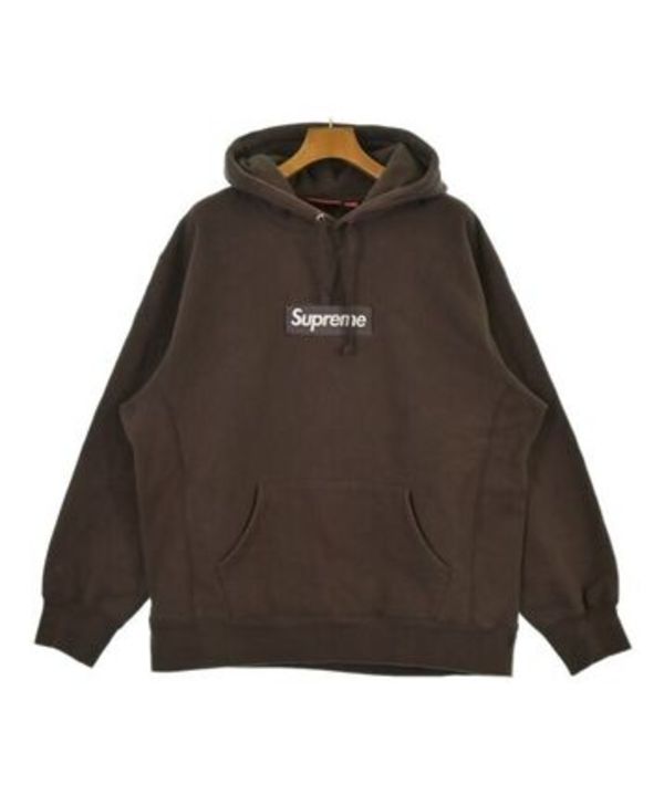 Supreme シュプリーム パーカー 茶 L 3303325D0469