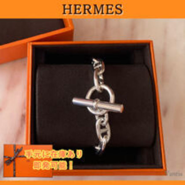 入手困難【HERMES】シェーヌダンクルGMブレスレット