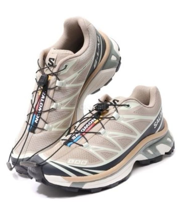 SALOMON|SNEAKERS (XT-6 (Oxford Tan/Carbon/Clearly Aqua)